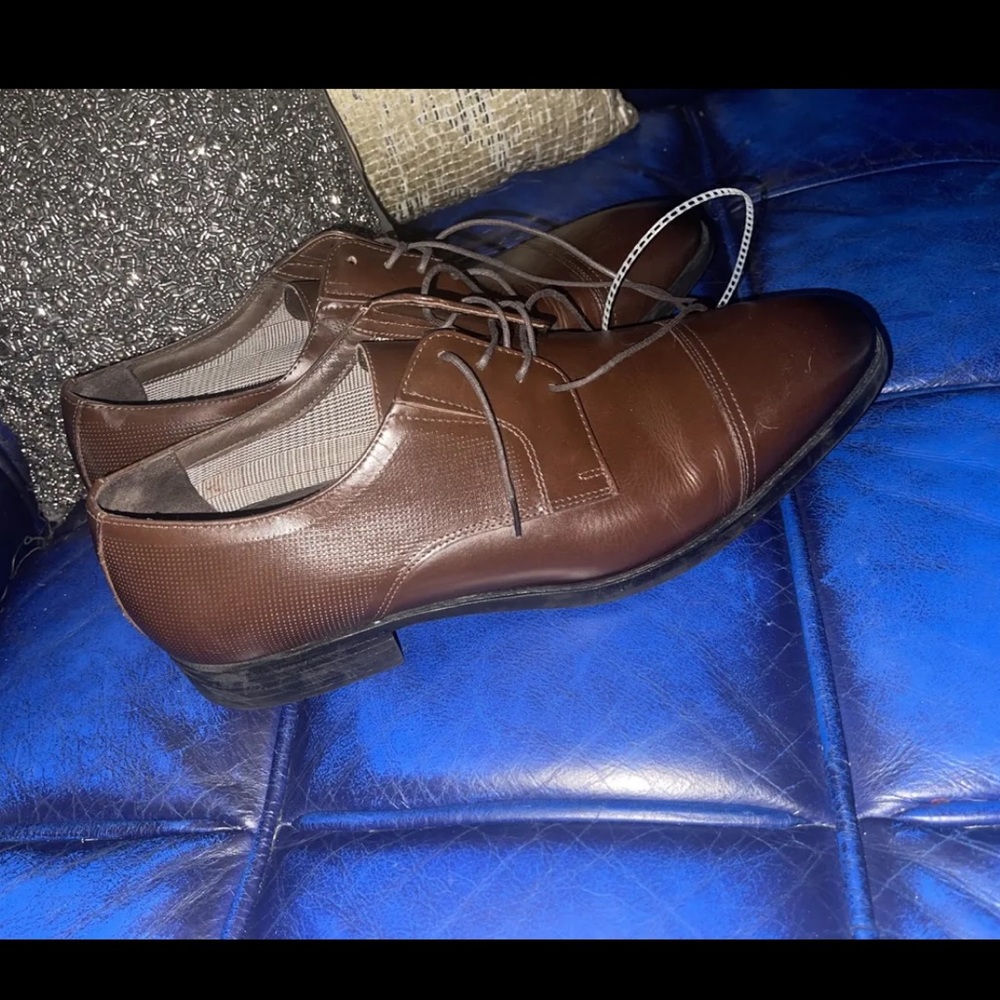 Section X Men's Xavier Cap Toe Dress Shoes